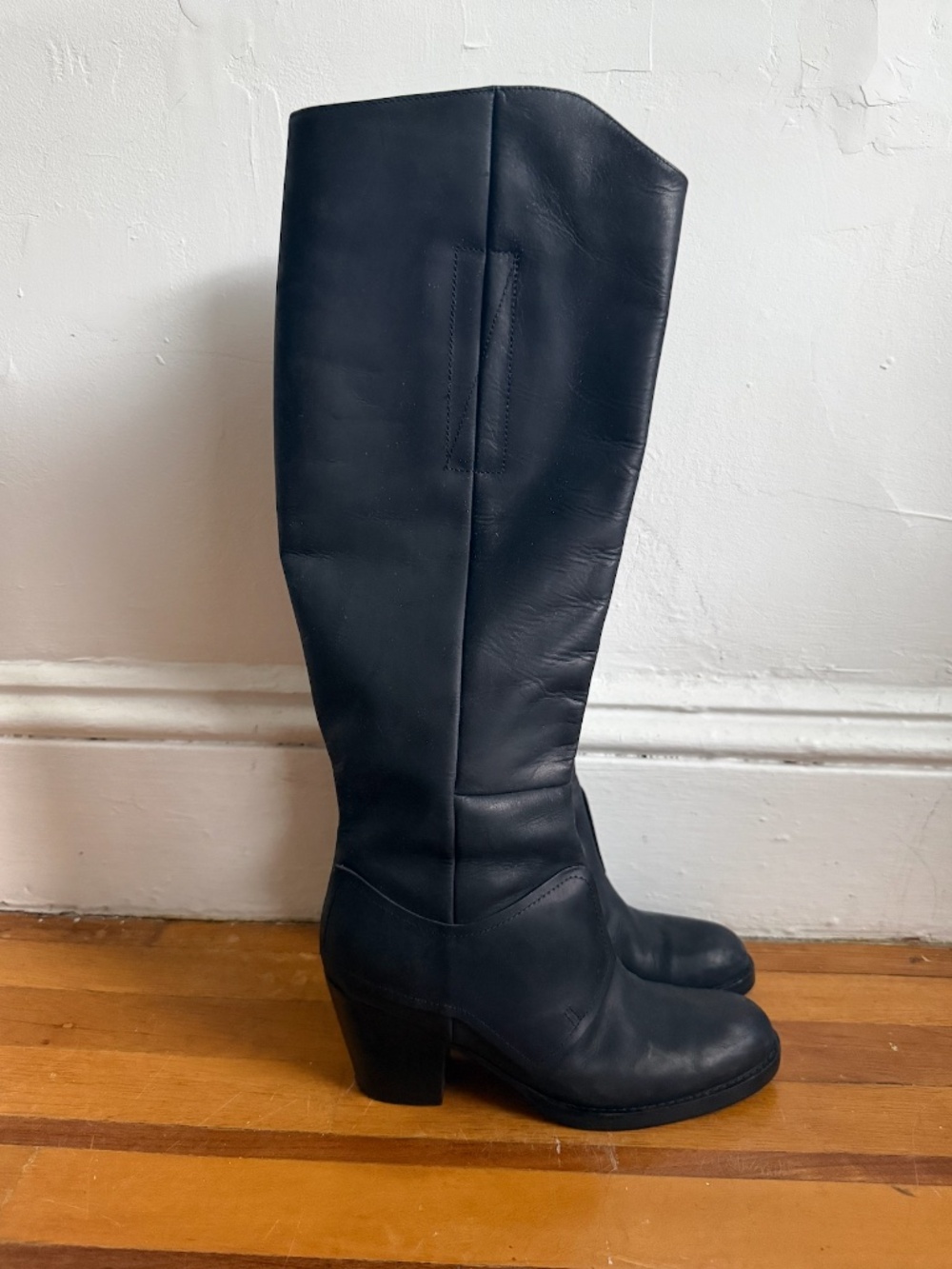 ACNE STUDIOS Pistol Boots Knee-High Size EU 39/US 8.5